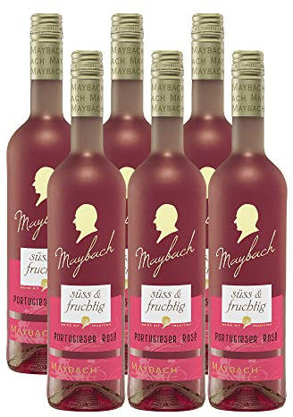 Maybach Portugieser Rosewein süß und fruchtig (6 x 0.75 l)