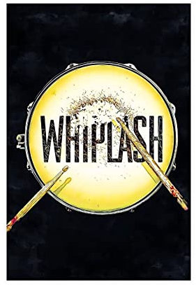 FISH DRAGATE Whiplash Filmposter 4 Leinwand Poster Wandkunst Dekor Bild Gemälde für Wohnzimmer Schlafzimmer Dekoration Rahmen Stil 30 x 45 cm