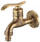 Robinetterie Murale Robinet en Laiton sculpté Antique, robinets de Jardin extérieurs décoratifs for Machine à Laver, Robinet de vadrouille de Toilette de Luxe (Color : Model 1)