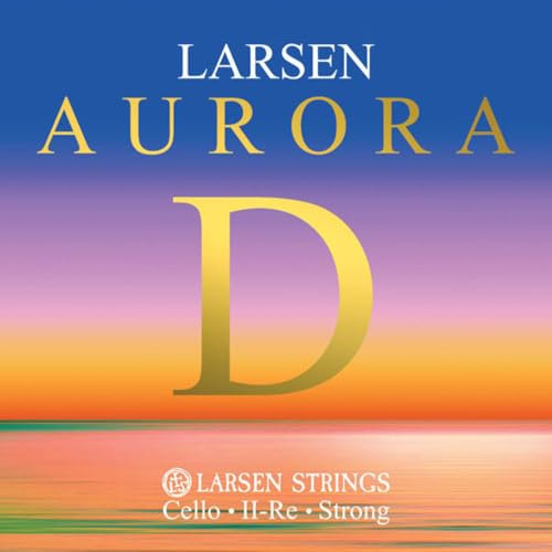 LARSEN STRINGS Cello-Saiten Aurora D 4/4 Strong