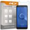 REY 2X Protector Pantalla para ALCATEL 1X, Cristal Vidrio Templado Premium