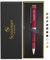 Scriveiner Personalisierte Rot Rollerball EDC Pen, Atemberaubende Pocket Pen mit Chrom-Finish, Bestes Kugelschreiber-Geschenk, Bestes Rollerball-Geschenkset mit Gravur, Individuelle Namensgravur