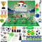 Fußball Adventskalender 2024 für Jungen 24 Tage Weihnachten Countdown Adventskalender 2024 mit 24 Boxen Fußball Medaille Pfeife Strumpf Mädchen Jungen Adventskalender 2024 Fußball Geschenke für