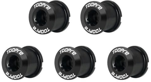 HOUSON 5 tornillos de cadena de aleación de aluminio para bicicleta, tornillos de disco MTB, tornillo de rueda de cadena para bicicleta de carretera, bicicleta de montaña, BMX doble