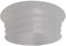 PlumbEZ Universal Clear Flush Pipe Inlet Pan Connector - Flush Cone, Flush Pipe Connector Seal, Toilet Cone Washer for Secure and Leak-Free Installation