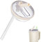 Pavlleen 2 Stück Ersatzdeckel Stanley Cup,Ersatzdeckel für 40oz Becher, Stanley Flip Straw Deckel,mit 2 Trinkhalmen, Stanley Cup Deckel Ersatz, Wasserdichter Dichter Stanley Cup Lid-Weiβ