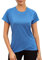 Gyabnw Sport Shirts für Damen Sportshirt Kurzarm Fitness Shirt Oberteile Gym Laufshirt UPF 50+