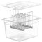 Recipiente Sous Vide con Tapa y Rejilla Sous Vide, 12L Slow Cooker Recipiente de Almacenamiento de Alimentos Sous Vide Accesorios, Compatible con la mayoría de cocinas Sous Vide