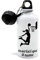 Mr. Gadgets Borraccia personalizzabile con nome vari modelli-Sport- Adulto 500ml (Basket Donna)