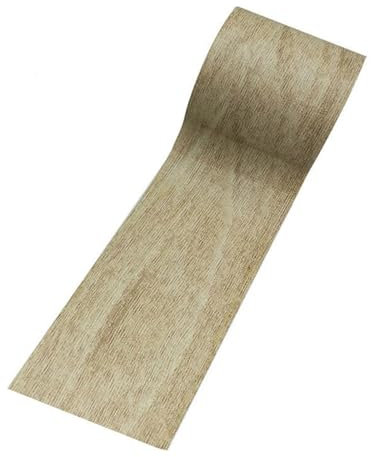 Aartner Holzoptik Klebeband, 5.37cm(B) x 4.57m (L) Holzoptik Folie Selbstklebend, PE+ Stoffe Klebefolie Eiche Rustikal für Weichsockelleiste, Türen Bordüre, Wände Tapeten, Möbel (1, H)