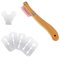 KICHOUSE 1 Juego cortador de cuchillo cuchillo de - Herramienta panificación puntuación de marcar gadget de cocina cojo con cuchillas 6cr13