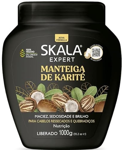 Skala Expert - Manteiga de Karité Skala 1 kg/Ideal für Cachaca & Caipirinha Liebhaber/Top-Preis im Brasilien-Shop, Farbe B, 1 kg Packung