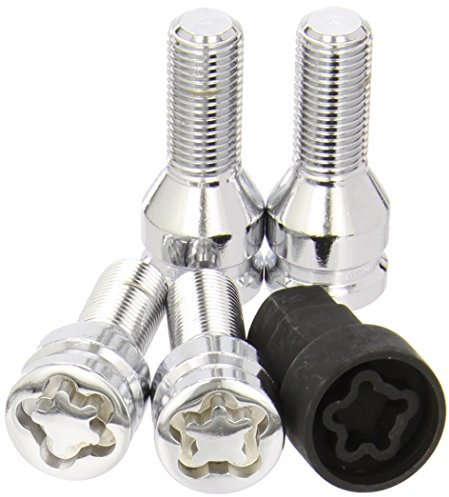 ABC Locks BC CORONA TOR9920 - Set di 4 bulloni antifurto per Cerchioni