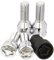 ABC Locks BC CORONA TOR9920 - Set di 4 bulloni antifurto per Cerchioni