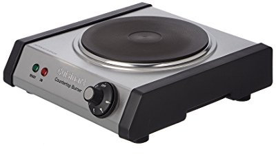Cuisinart CB-30 Cast-Iron Single Burner, Stainless Steel
