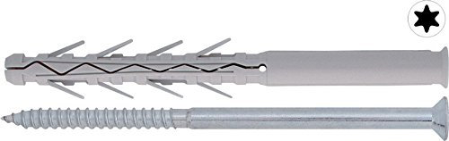 Friulsider Tasselli in Nylon ø 10 mm L. 200 mm Cf da 50 Pz 64103B10200 TUP4