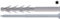 Friulsider Tasselli in Nylon ø 10 mm L. 200 mm Cf da 50 Pz 64103B10200 TUP4