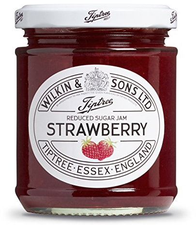 Tiptree - Mermelada de fresa con azúcar reducido 200 g - Caja de: 6 unidades