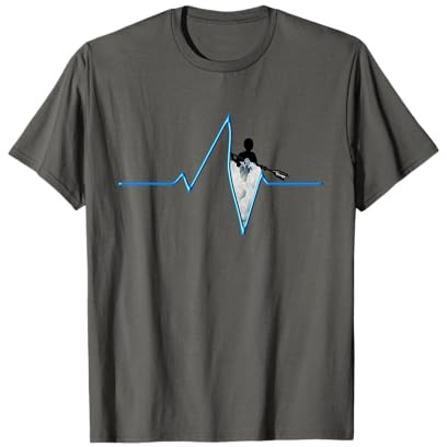Kanu, Kajak, Kanadier und Paddeln, Pulse Shirt. T-Shirt