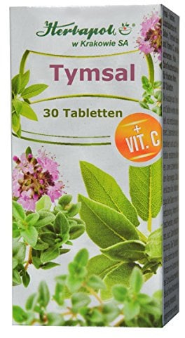 Lutschtabletten Salbei, Thymian Extrakte, Vit. C, 30 St.,Halsschmerzen, schleimlöser, trockener Husten, Erkältung Heiserkeit halstabletten medikamente