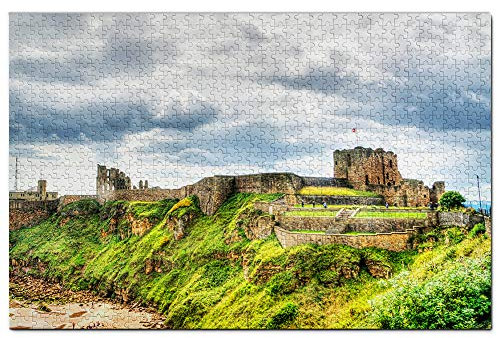 UK England Newcastle Castle Jigsaw Puzzle for Adults 1000 Piece Wooden Travel Gift Souvenir