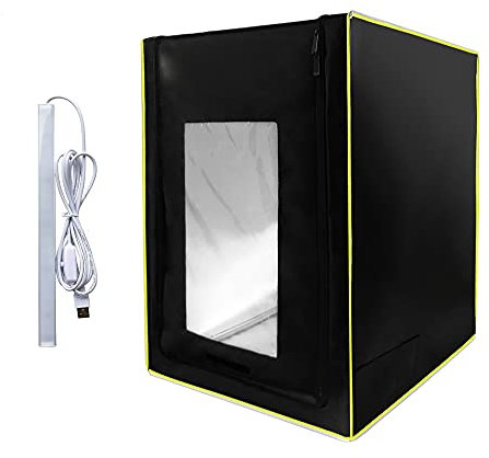 3D-Drucker-Gehäuse, konstante Temperatur, schalldicht, staubdicht, Heizzelt mit Licht, kompatibel mit Ender 3 V2, Ender 3 Pro/Ender 3S / CR-10 / CR20 Pro Prusa i3 Schutzhülle (groß)