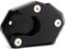 MOWOK Zubehör für Kawasaki Z900 Z800 Z650 Z900RS Z900SE Z1000 Z1000SX Ninja 650 1000 ninja1000sx ER6N ER6F ZX6R ZX10R 2023 2024 2025 Motorrad Seitenständer Vergrößern Ständer Platte (Schwarz)