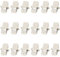 fyboptwu- 8 Stück LC Glasfaser-Koppler-Adapter LC auf LC Kupplung Duplex Multimode-Stecker LC-LC Buchse auf Buchse Duplex Multi-Mode-Adapter