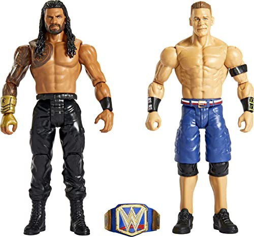 WWE Roman Reigns vs John Cena Championship Showdown 2er Pack Montag Night RAW Battle Pack für 6 Jahre und über
