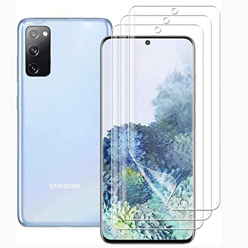 [2Pcs] Film de Protection d'écran Hydrogel pour Samsung Galaxy S20 FE 2022 /Galaxy S20 FE 4G 5G (6.5 inch), [Clear HD] Film Protecteur TPU Souple (Non en Verre)