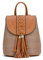 NICOLE & DORIS Sac a Dos de Paille Femmes Sac à Dos de Plage Daypacks Sac à Dos à Bandoulière Sac Seau Sac Porté Dos Loisir Sac de Voyage pour l'été Sac à Dos avec Glands Gris