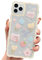 ECZOIL Kompatibel mit iPhone 11 Pro Hülle Blumen Bär Aesthetic Handyhülle Kameraschutz Case Niedlich Muster Mädchen Frauen Kawaii Weich TPU Transparent Phone Case for iPhone 11 Pro-Gelb