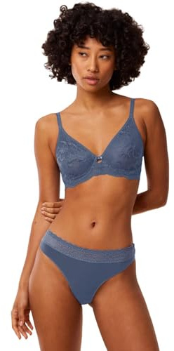 Triumph Damen Feel of Modal String, Cloudy Blue, XS