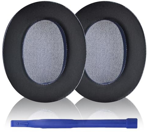 Aiivioll Almohadillas de gel de refrigeración de repuesto para auriculares Sony WH-XB910 XB910N con cancelación de ruido de graves extra, almohadillas con espuma de aislamiento de ruido de alta