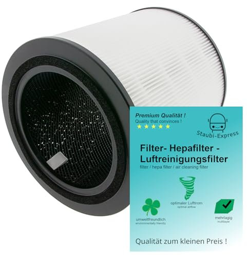 Staubi-Express 1x Filter kompatibel mit Bosch Air 6000 Luftreiniger I Hepa Filtersystem