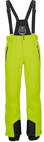 killtec Herren Skihose/Funktionshose mit abnehmbaren Trägern, Kantenschutz und Schneefang KSW 100 ENOSH MN SKI PNTS, frühlingsgrün, 3XL, 43431-000