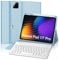 FOGARI Xiaomi Pad 7/7 Pro 2024 Keyboard Case, Detachable Bluetooth UK Layout Keyboard with Smart Cover for Xiaomi Pad 7/7 Pro 11.2 inch 2024,Blue
