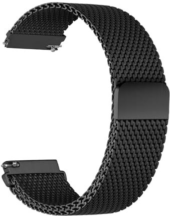 Milanese Metal 22mm Watch Strap for Garmin Venu 2 3/Forerunner 255/Forerunner 265/Vivoactive 4 Men/Women,Magnetic Band for Samsung Galaxy Watch 3 45mm/Galaxy 46mm/Gear S3/Huawei GT4/GT3/GT2/GT 46mm