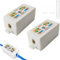 Cat6 Coupler, 2PCS RJ45 Connector, Ethernet Joiner, Cat 6 Connector for Networking, Cat6 Junction Box, Punchdown Krone Coupler, Punch Down Inline Joiner Adapter for High-Speed Network Extensions