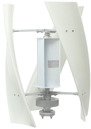 HYZHANHONG 220v, Generatore Eolico a turbina da 3000 W, 12 V-220 V, a 3 Pale con regolatore, Kit generatore Eolico a turbina a Basso Rumore, Adatto per Illuminazione da Giardino Esterna
