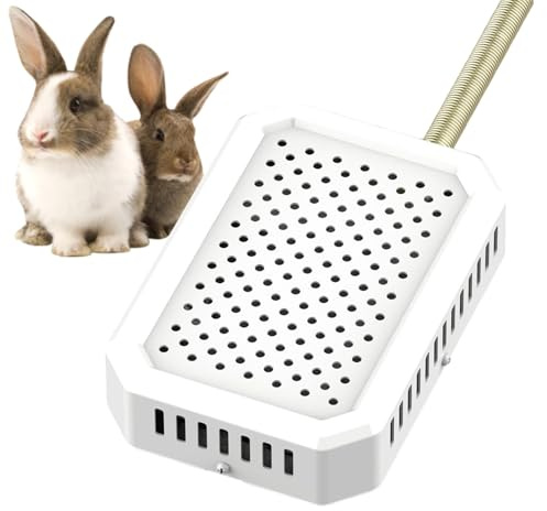 Chauffage Pour Cage À Oiseaux - Thermostat Intelligent À Chauffage Rapide Et Sécurité Thermique,Panneau Radiateur Réchauffant Pour Cage | Convient Aux Lapins, Hamsters, Gris D'Afrique, Calopsittes,