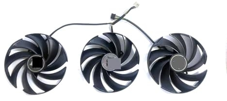 SHANGYG 95MM 4PIN PLD10020B12H Lüfter MSI für RTX 4080 4090 Gaming x für Trio Grafikkarte RTX4080 RTX4090 Grafik(3 Fan)