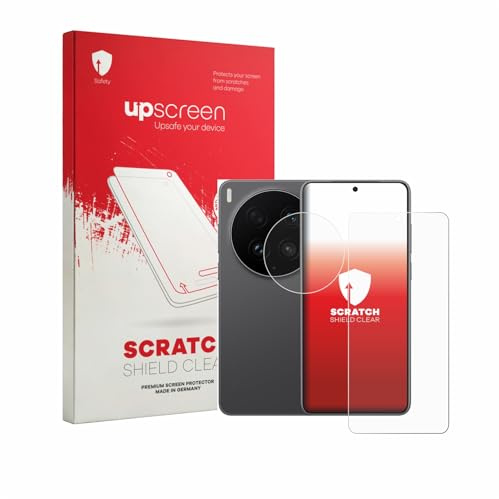 upscreen Schutzfolie für Vivo X300 Ultra (Display+Kamera) – Made in Germany, Kristall-klar, Kratzschutz, Anti-Fingerprint