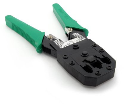 Incutex crimpadora para conectores de red RJ45/11, 8P8C, 6P6C, 4P4C1 tenaza carraca herramienta de engaste herramienta crimpadora