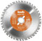kwb Kreissägeblatt 250 x 30 mm, Made in Germany, Nagelfest, für Holz mit Metallresten, Universal Sägeblatt für z.B. Metalle, Holz und Kunstoffe