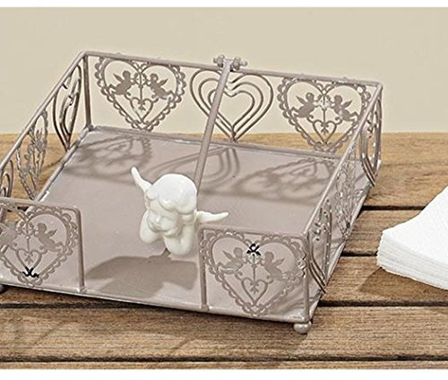 Serviettenhalter Alina, Eisen grau