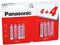 Panasonic Zinc Carbon AAA Batteries - 8 Pack