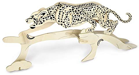 Quay Leopard Woodcraft Construction Kit FSC