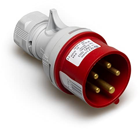 Stecker Drehstrom Steckdose Phasenwender 16A 32A (Stecker 16A Phasenwender IVNO 1653)