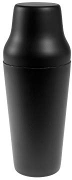 The Bars 005563 Parisienne Shaker, Acciaio Inox, Nero, CC 900, Made in Italy